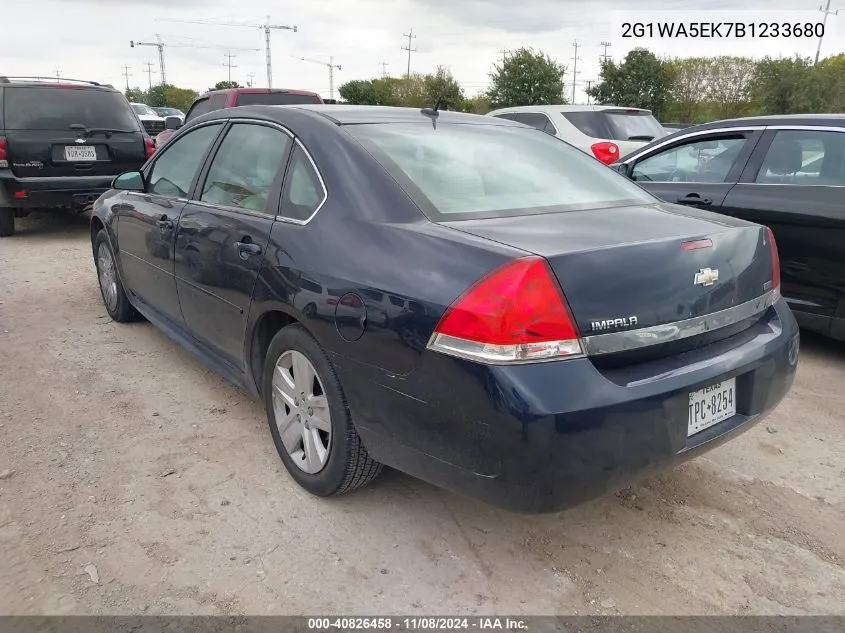 2011 Chevrolet Impala Ls VIN: 2G1WA5EK7B1233680 Lot: 40826458