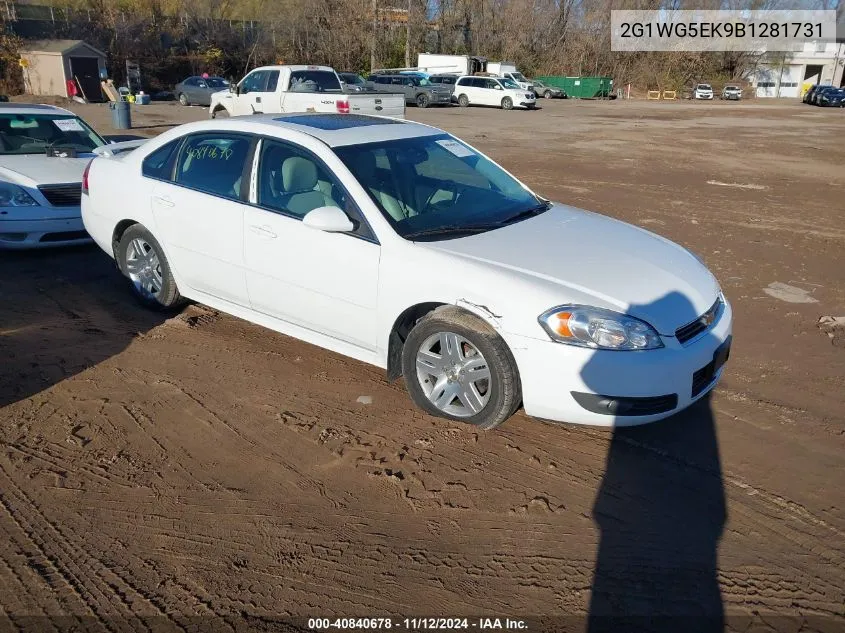 2G1WG5EK9B1281731 2011 Chevrolet Impala Lt