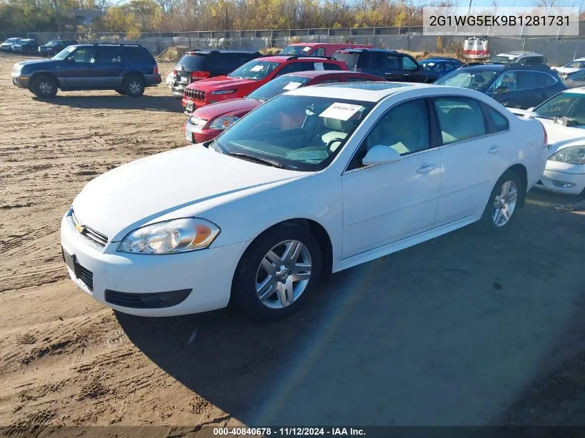 2G1WG5EK9B1281731 2011 Chevrolet Impala Lt