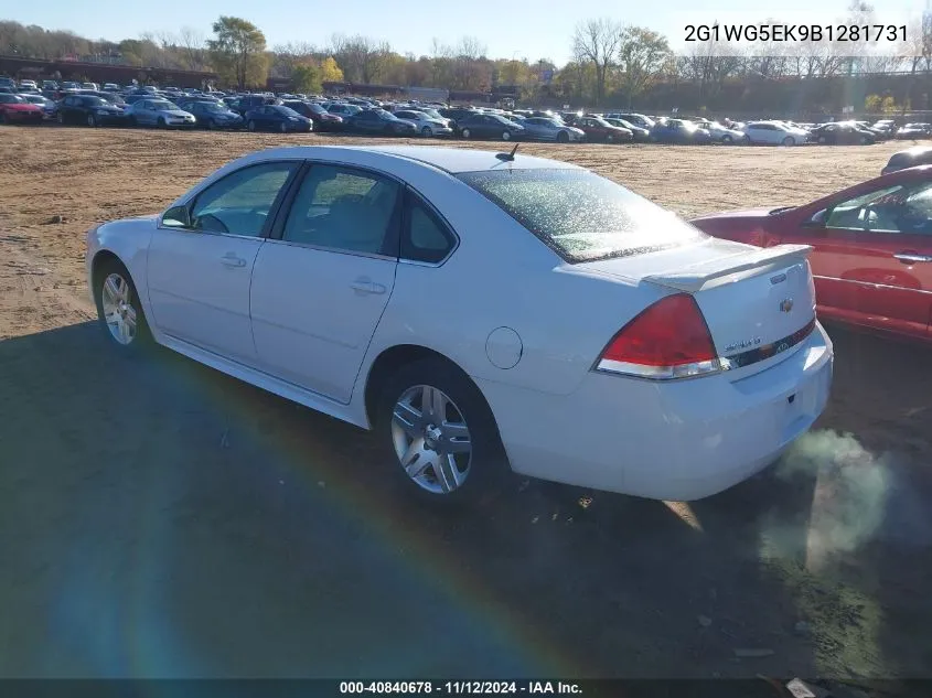 2G1WG5EK9B1281731 2011 Chevrolet Impala Lt