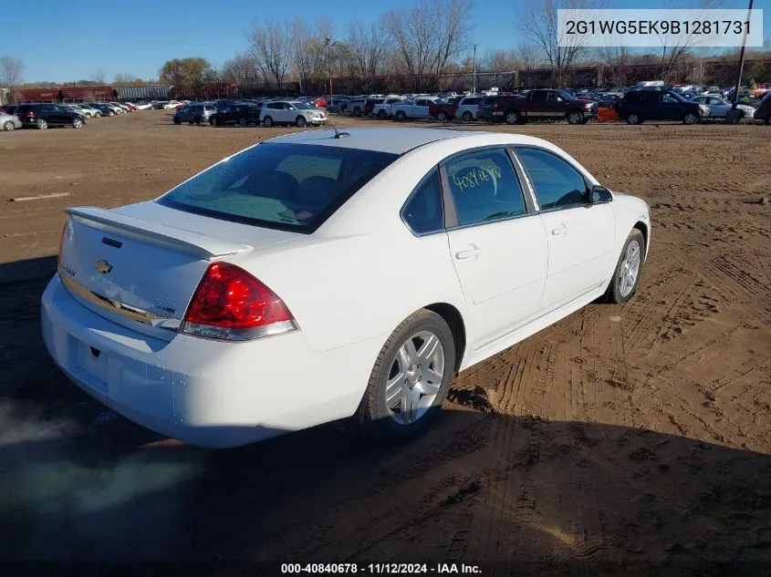 2G1WG5EK9B1281731 2011 Chevrolet Impala Lt