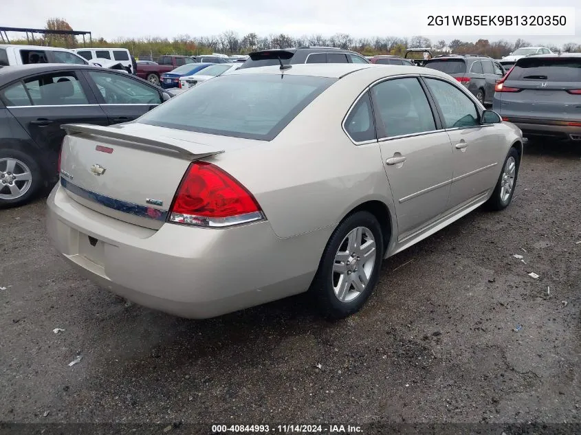 2011 Chevrolet Impala Lt VIN: 2G1WB5EK9B1320350 Lot: 40844993