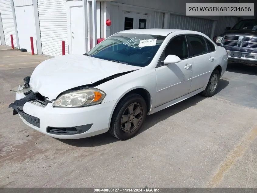 2011 Chevrolet Impala Lt VIN: 2G1WG5EK6B1234656 Lot: 40855127