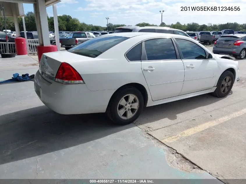 2011 Chevrolet Impala Lt VIN: 2G1WG5EK6B1234656 Lot: 40855127