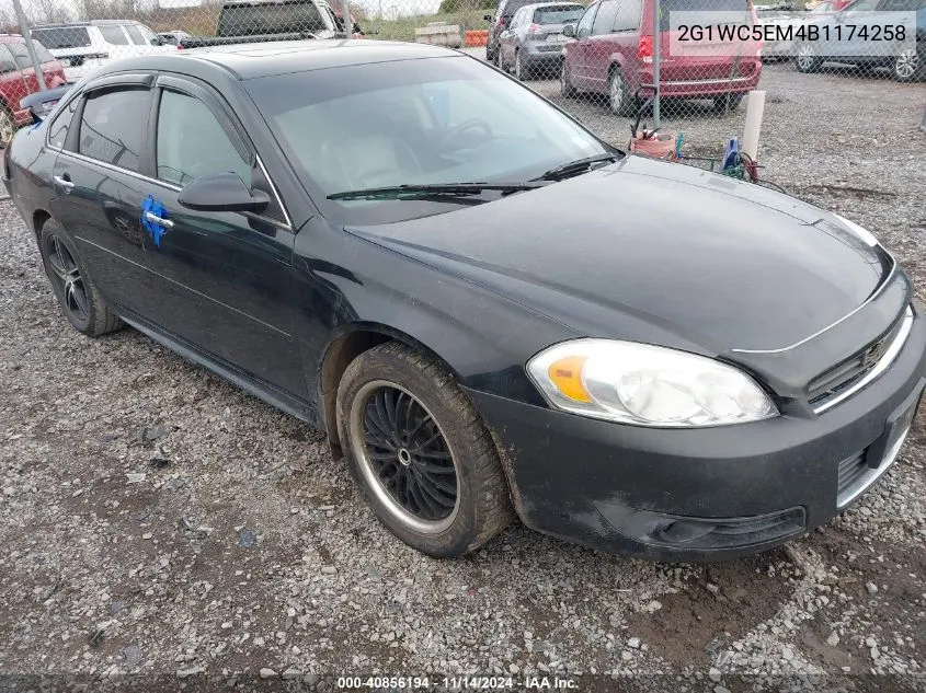 2011 Chevrolet Impala Ltz VIN: 2G1WC5EM4B1174258 Lot: 40856194