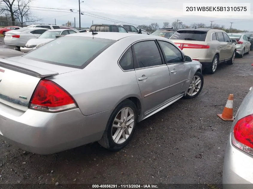 2G1WB5EK5B1310575 2011 Chevrolet Impala Lt