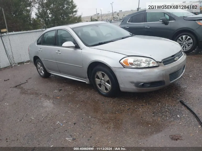 2G1WG5EK6B1284182 2011 Chevrolet Impala Lt