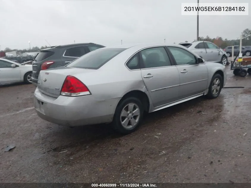 2G1WG5EK6B1284182 2011 Chevrolet Impala Lt