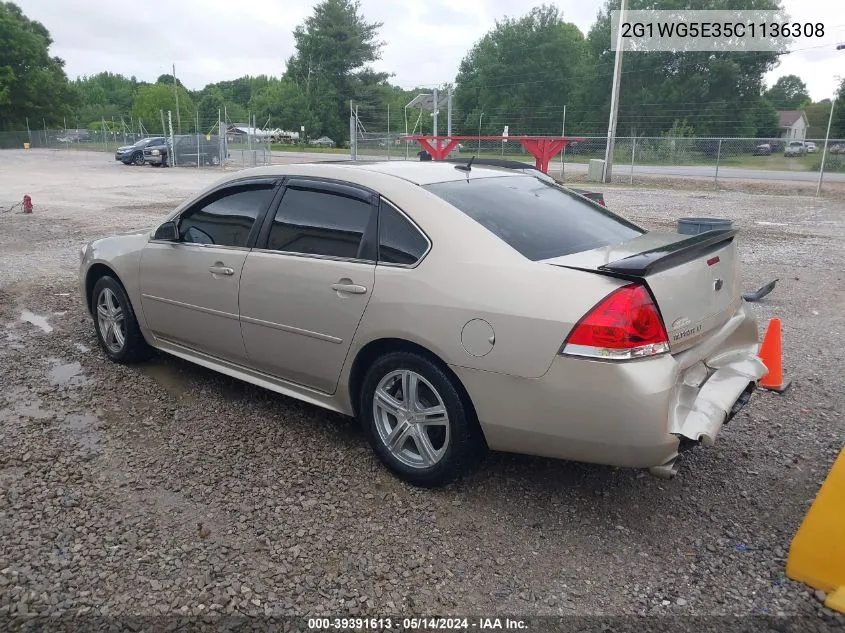 2G1WG5E35C1136308 2012 Chevrolet Impala Lt