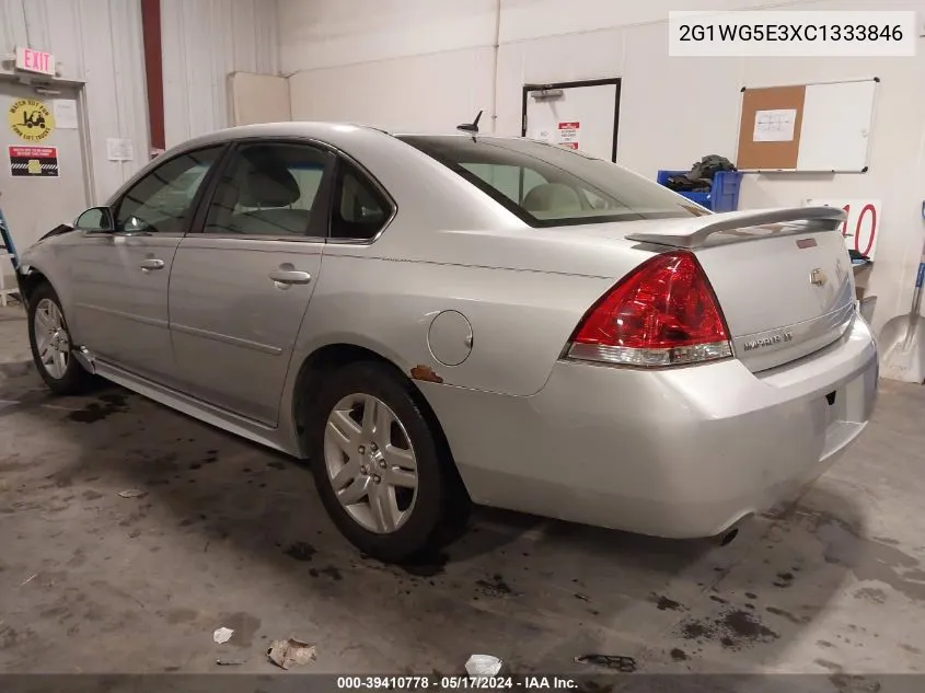 2G1WG5E3XC1333846 2012 Chevrolet Impala Lt