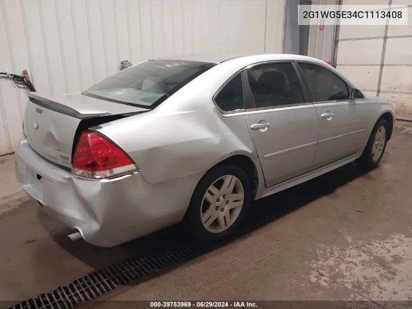 2G1WG5E34C1113408 2012 Chevrolet Impala Lt