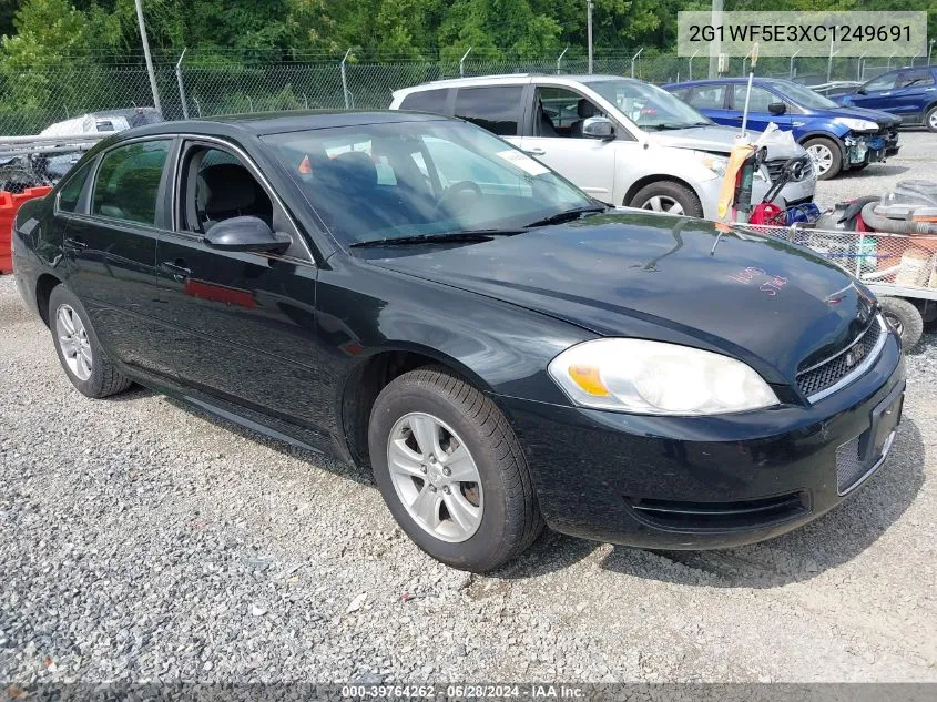 2G1WF5E3XC1249691 2012 Chevrolet Impala Ls