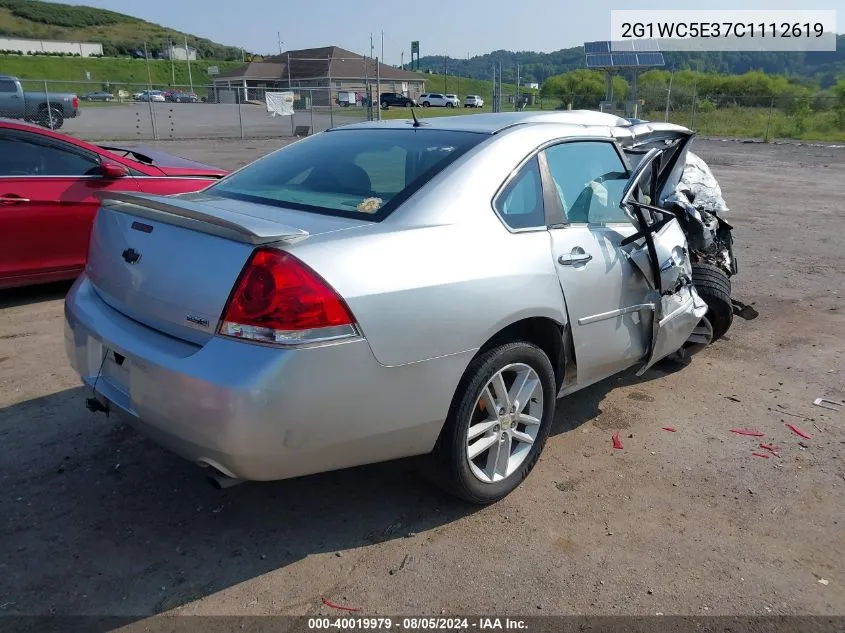 2012 Chevrolet Impala Ltz VIN: 2G1WC5E37C1112619 Lot: 40019979