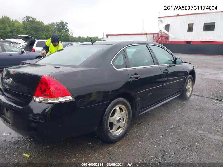 2012 Chevrolet Impala Ls VIN: 2G1WA5E37C1174804 Lot: 40052393