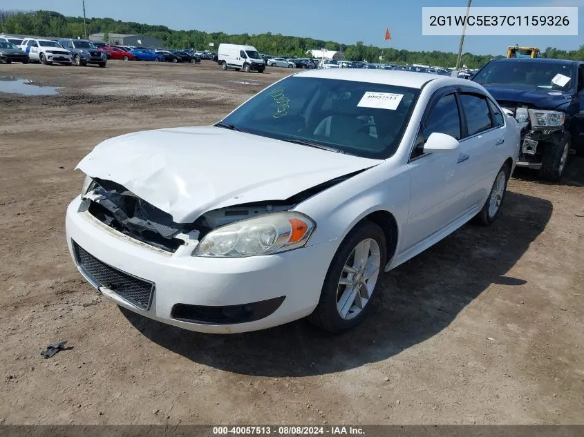 2012 Chevrolet Impala Ltz VIN: 2G1WC5E37C1159326 Lot: 40057513