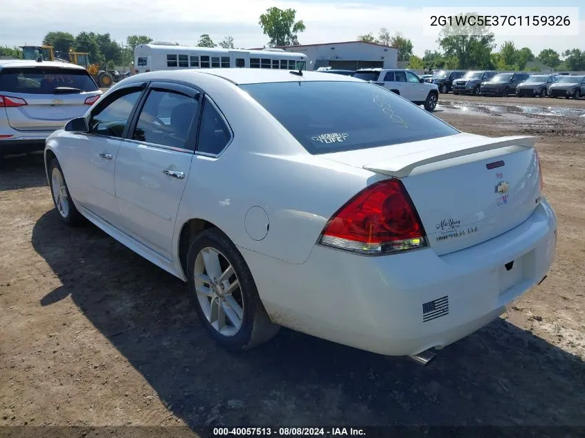 2012 Chevrolet Impala Ltz VIN: 2G1WC5E37C1159326 Lot: 40057513