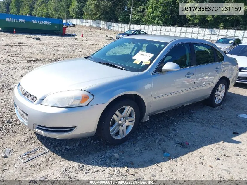 2012 Chevrolet Impala Lt VIN: 2G1WG5E37C1231159 Lot: 40066613