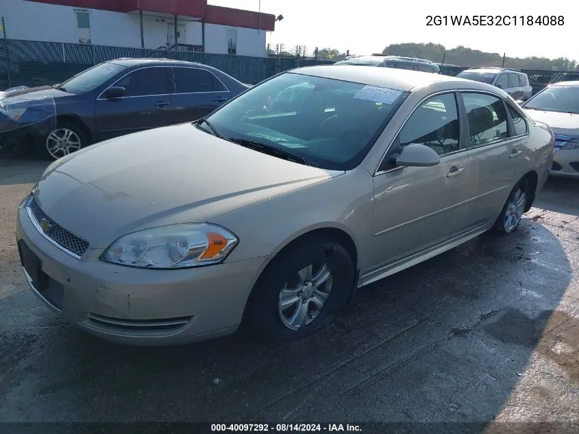 2012 Chevrolet Impala Ls VIN: 2G1WA5E32C1184088 Lot: 40097292