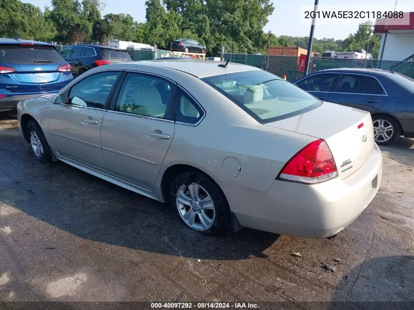 2G1WA5E32C1184088 2012 Chevrolet Impala Ls