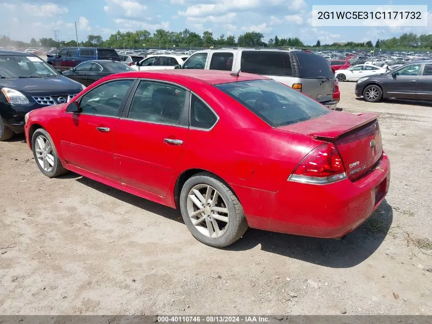 2012 Chevrolet Impala Ltz VIN: 2G1WC5E31C1171732 Lot: 40110746