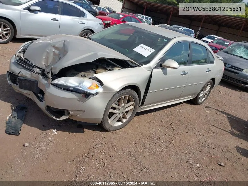 2012 Chevrolet Impala Ltz VIN: 2G1WC5E38C1295531 Lot: 40112965