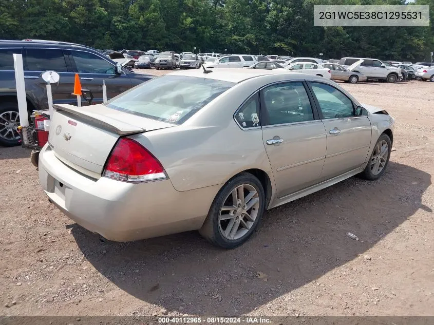 2012 Chevrolet Impala Ltz VIN: 2G1WC5E38C1295531 Lot: 40112965