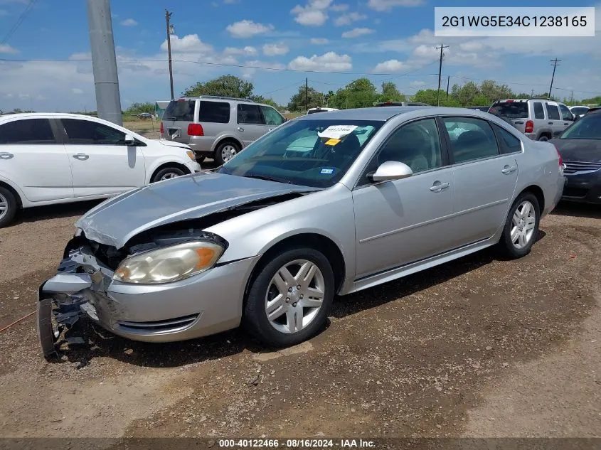 2G1WG5E34C1238165 2012 Chevrolet Impala Lt