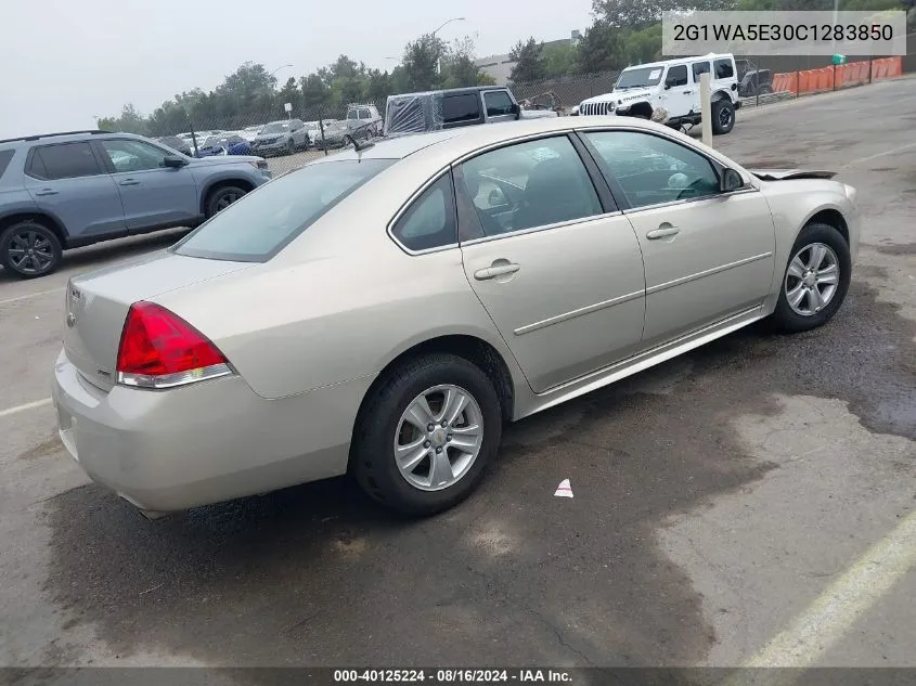 2G1WA5E30C1283850 2012 Chevrolet Impala Ls