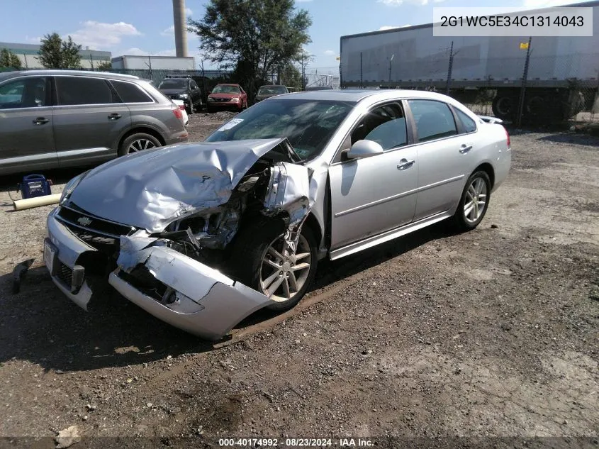 2012 Chevrolet Impala Ltz VIN: 2G1WC5E34C1314043 Lot: 40174992