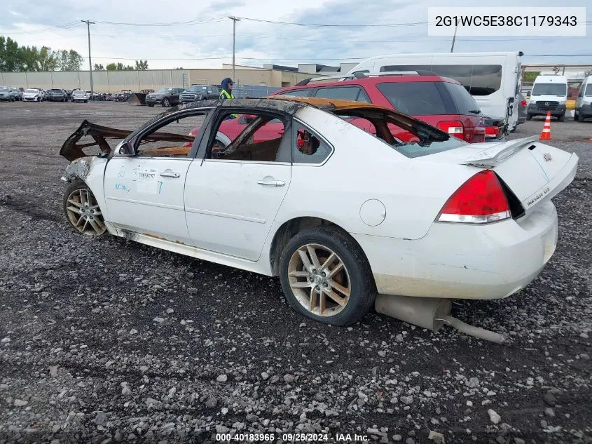 2012 Chevrolet Impala Ltz VIN: 2G1WC5E38C1179343 Lot: 40183965