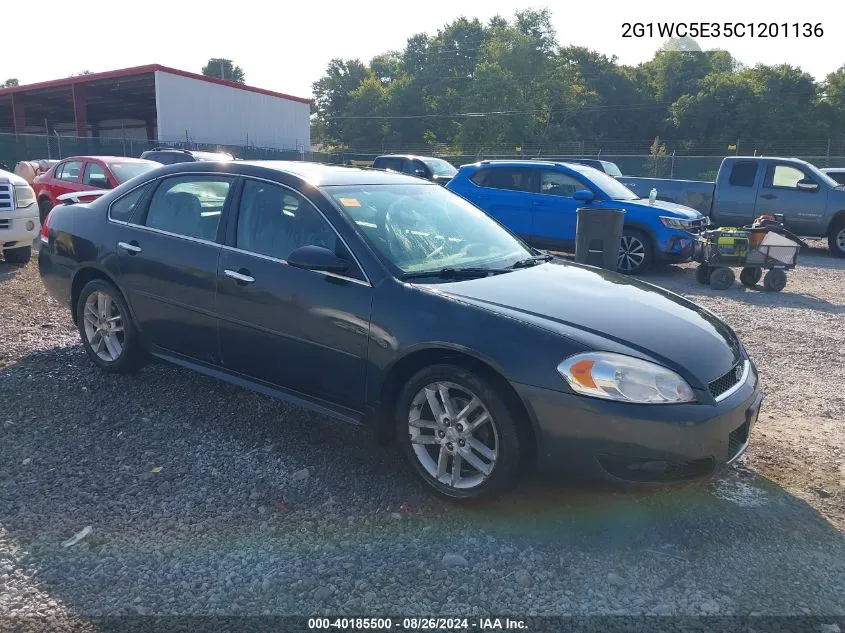 2012 Chevrolet Impala Ltz VIN: 2G1WC5E35C1201136 Lot: 40185500