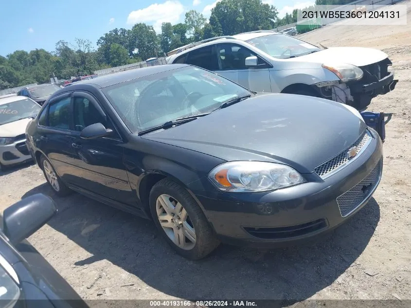 2012 Chevrolet Impala Lt VIN: 2G1WB5E36C1204131 Lot: 40193166