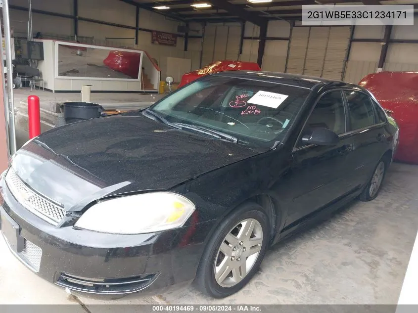 2G1WB5E33C1234171 2012 Chevrolet Impala Lt