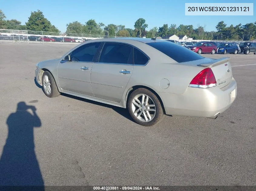 2012 Chevrolet Impala Ltz VIN: 2G1WC5E3XC1231121 Lot: 40233881