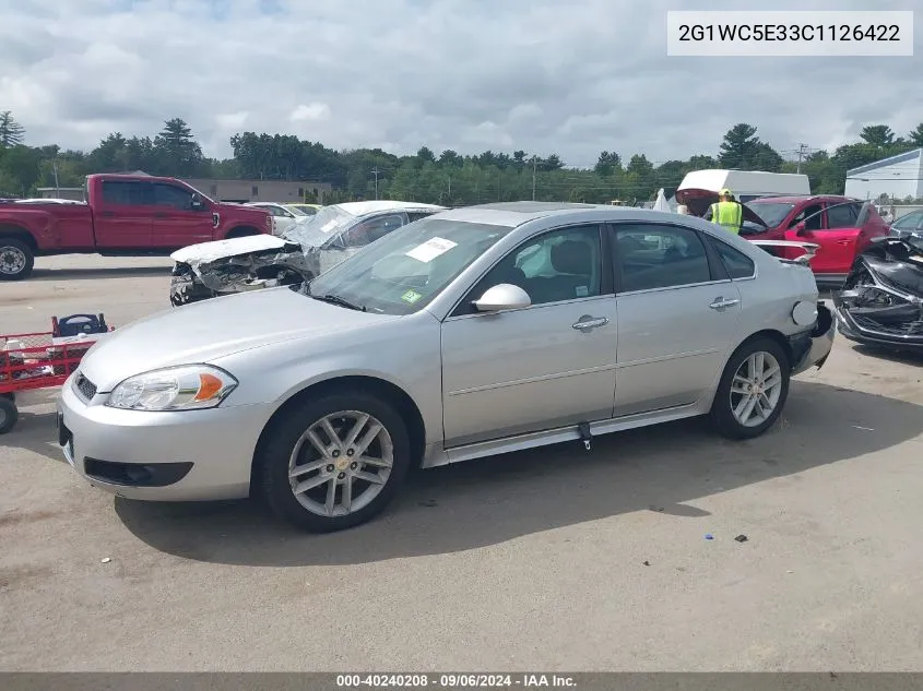 2012 Chevrolet Impala Ltz VIN: 2G1WC5E33C1126422 Lot: 40240208