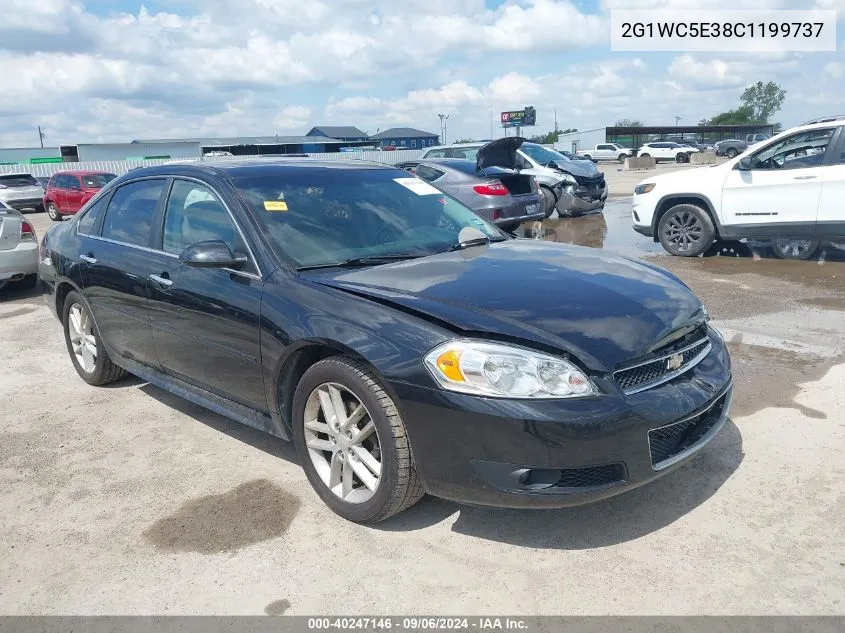 2012 Chevrolet Impala Ltz VIN: 2G1WC5E38C1199737 Lot: 40247146