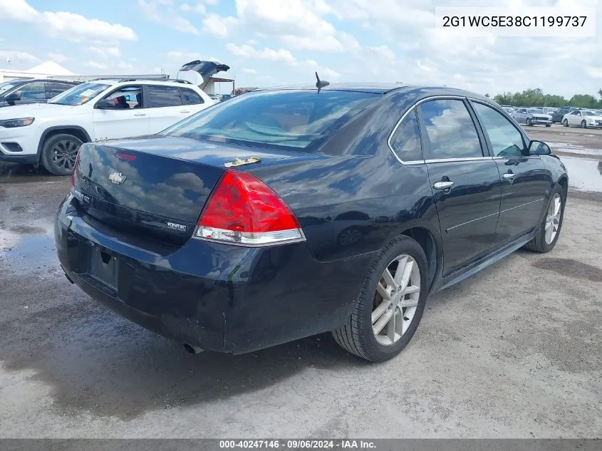 2012 Chevrolet Impala Ltz VIN: 2G1WC5E38C1199737 Lot: 40247146