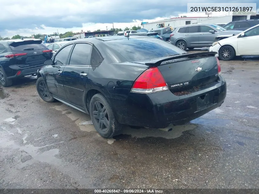 2012 Chevrolet Impala Ltz VIN: 2G1WC5E31C1261897 Lot: 40265847