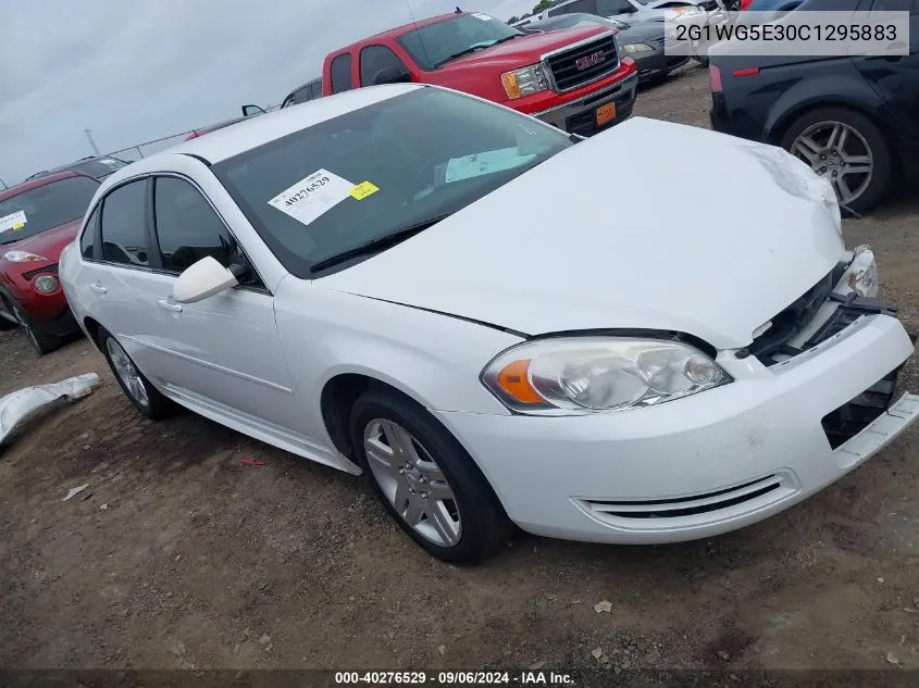 2012 Chevrolet Impala Lt VIN: 2G1WG5E30C1295883 Lot: 40276529