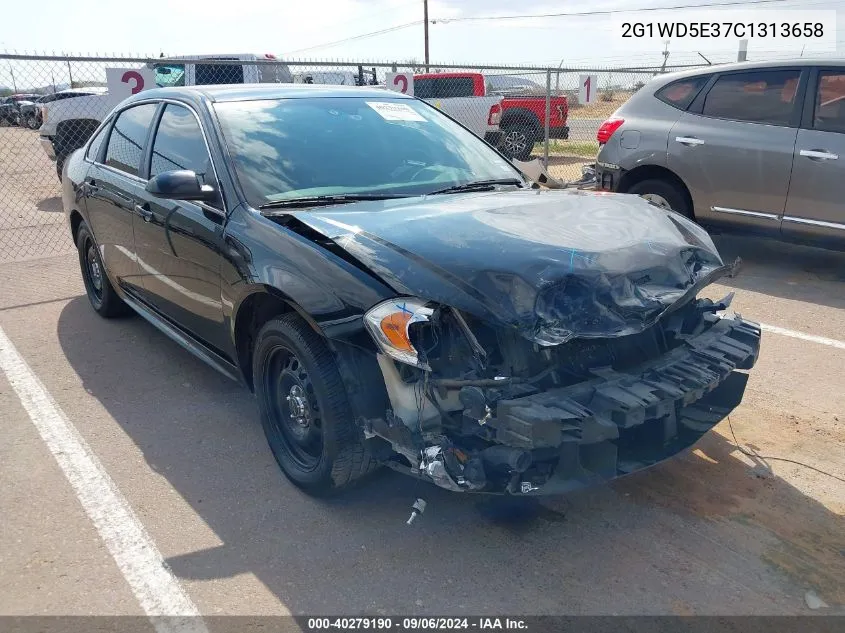 2012 Chevrolet Impala Police VIN: 2G1WD5E37C1313658 Lot: 40279190