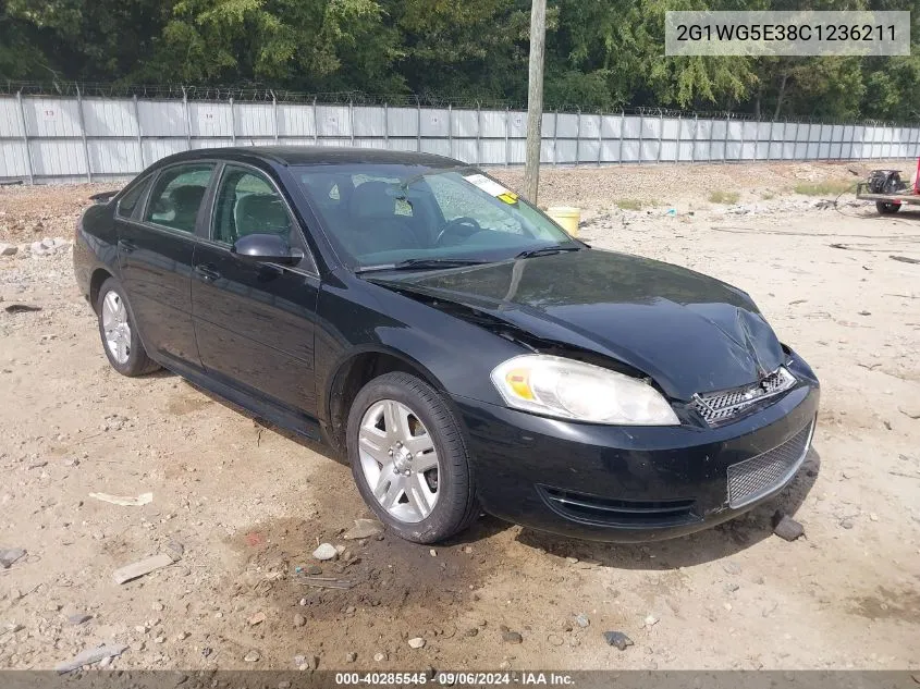 2012 Chevrolet Impala Lt VIN: 2G1WG5E38C1236211 Lot: 40285545