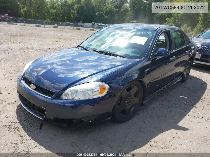 2012 Chevrolet Impala Ltz VIN: 2G1WC5E30C1203022 Lot: 40292754