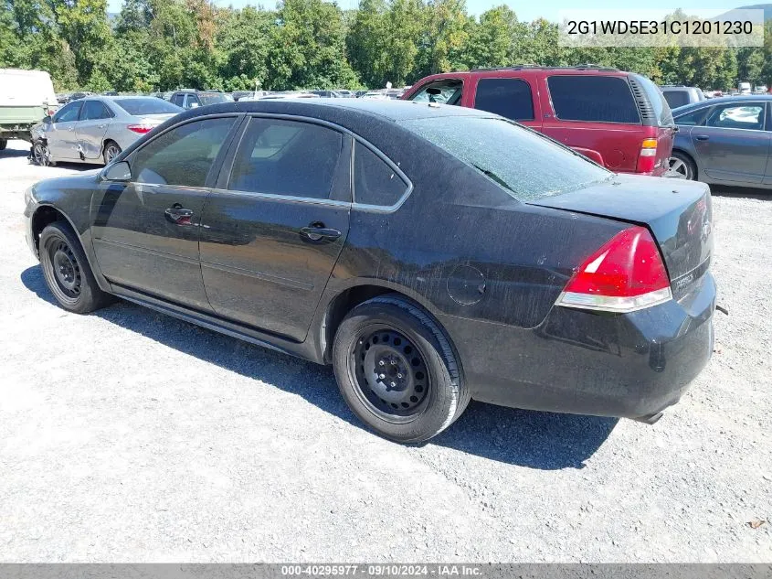 2012 Chevrolet Impala Police VIN: 2G1WD5E31C1201230 Lot: 40295977