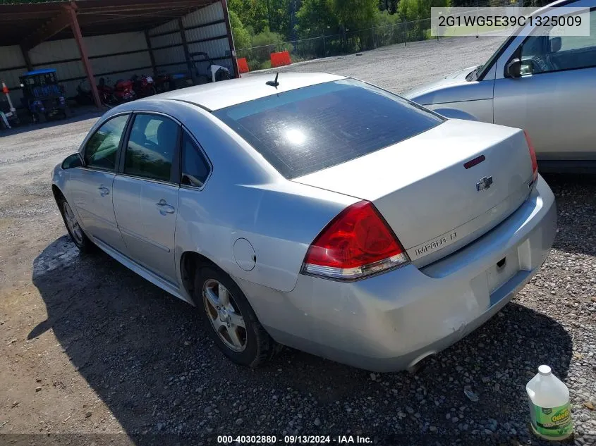 2012 Chevrolet Impala Lt VIN: 2G1WG5E39C1325009 Lot: 40302880