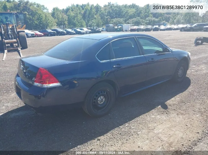 2012 Chevrolet Impala Lt VIN: 2G1WB5E38C1289970 Lot: 40319964