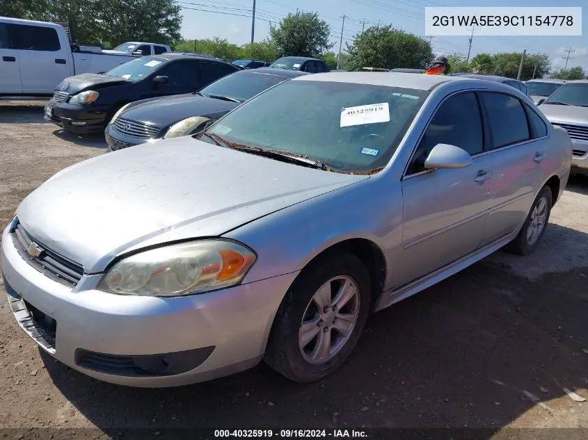 2012 Chevrolet Impala Ls VIN: 2G1WA5E39C1154778 Lot: 40325919