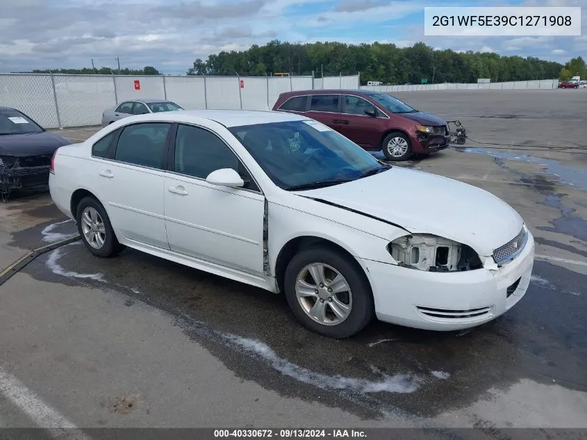 2012 Chevrolet Impala Ls VIN: 2G1WF5E39C1271908 Lot: 40330672