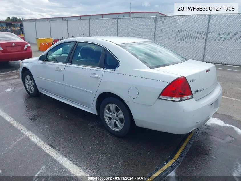 2012 Chevrolet Impala Ls VIN: 2G1WF5E39C1271908 Lot: 40330672