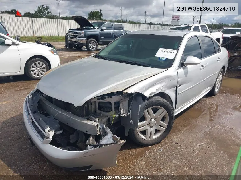 2012 Chevrolet Impala Lt VIN: 2G1WG5E36C1324710 Lot: 40331563