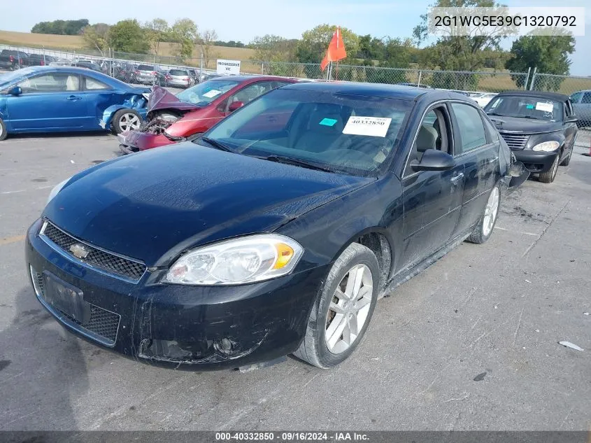 2012 Chevrolet Impala Ltz VIN: 2G1WC5E39C1320792 Lot: 40332850